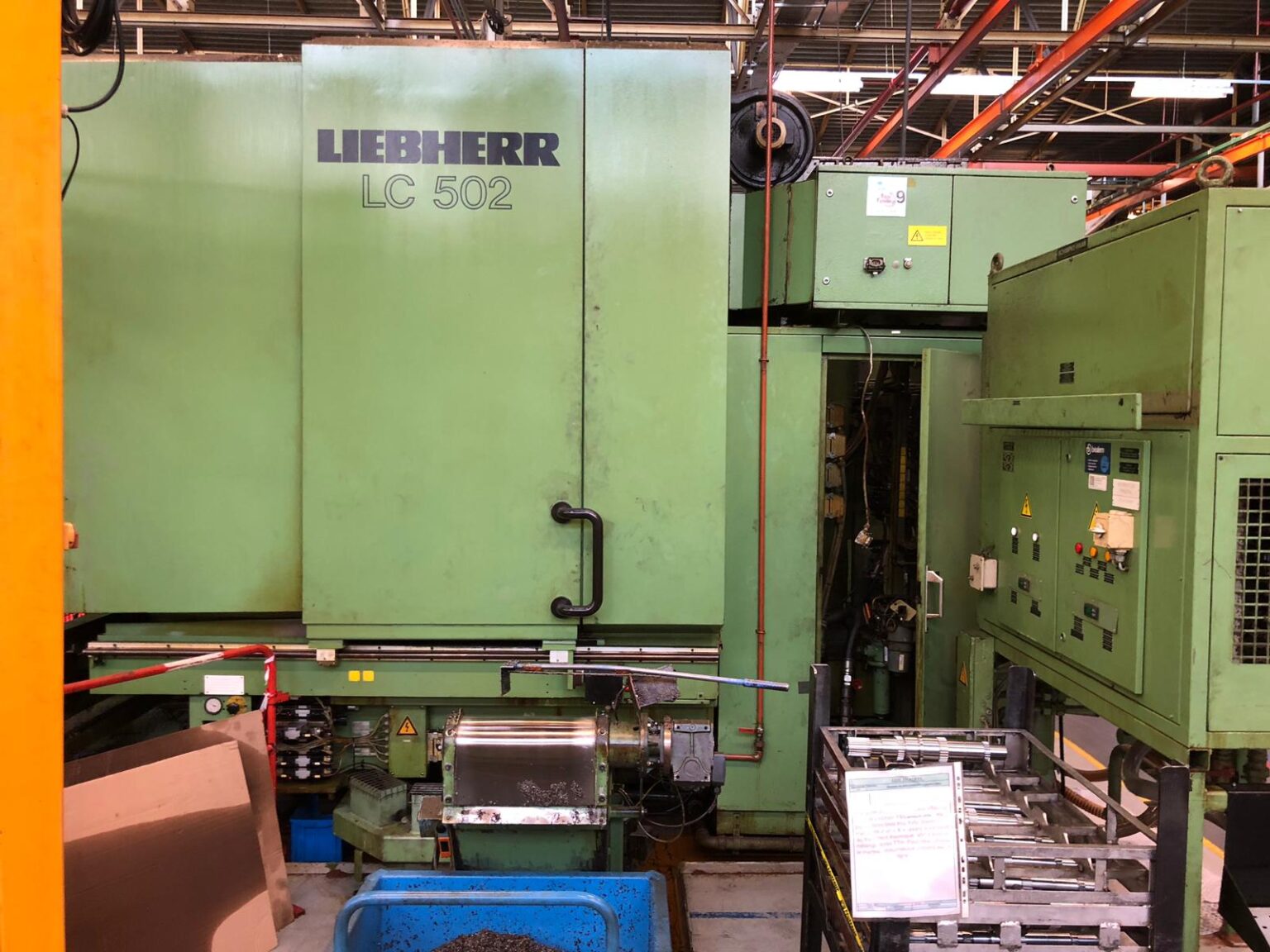 LIEBHERR LC 502 CNC Gear Hobbing Machine A.K. Machine Traders