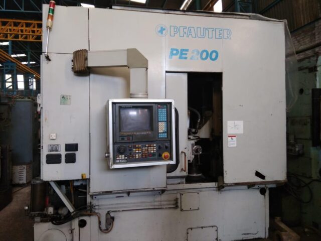 ak machines pfauter pe 200 cnc gear hobbing