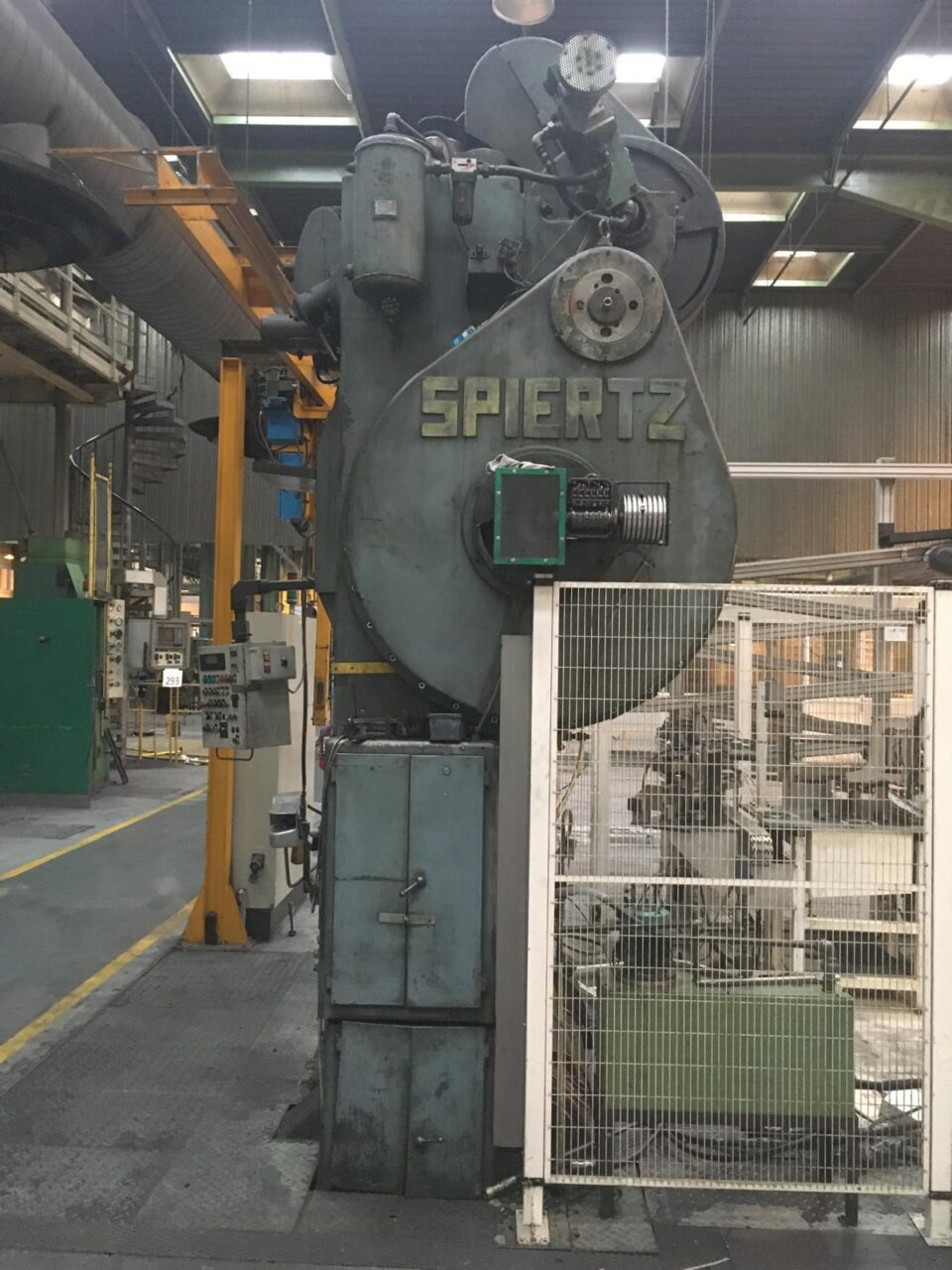 ak machines spiertz 400 ton knuckle joint press