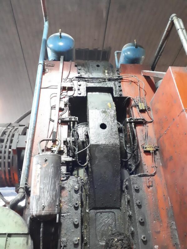 ak machines manzoni 750 ton hot forging press