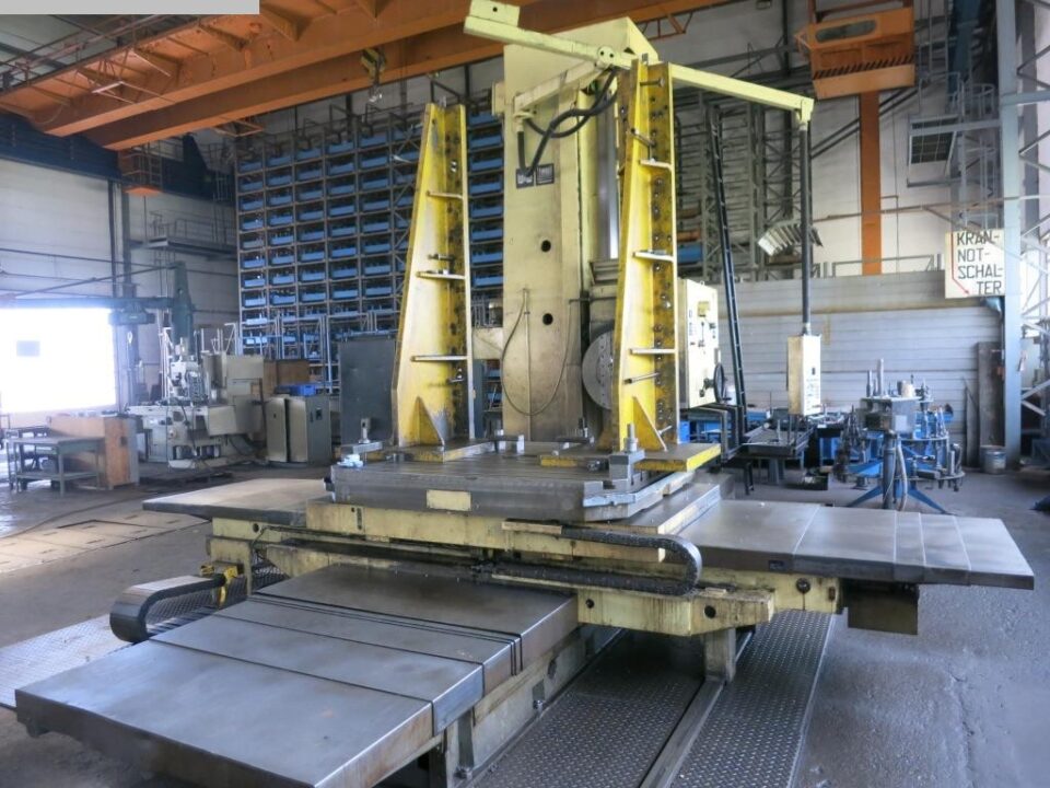 ak machines union bft 130 6 table type boring machine