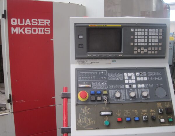 ak machines quaser mk 60 ii s cnc vertical machining center