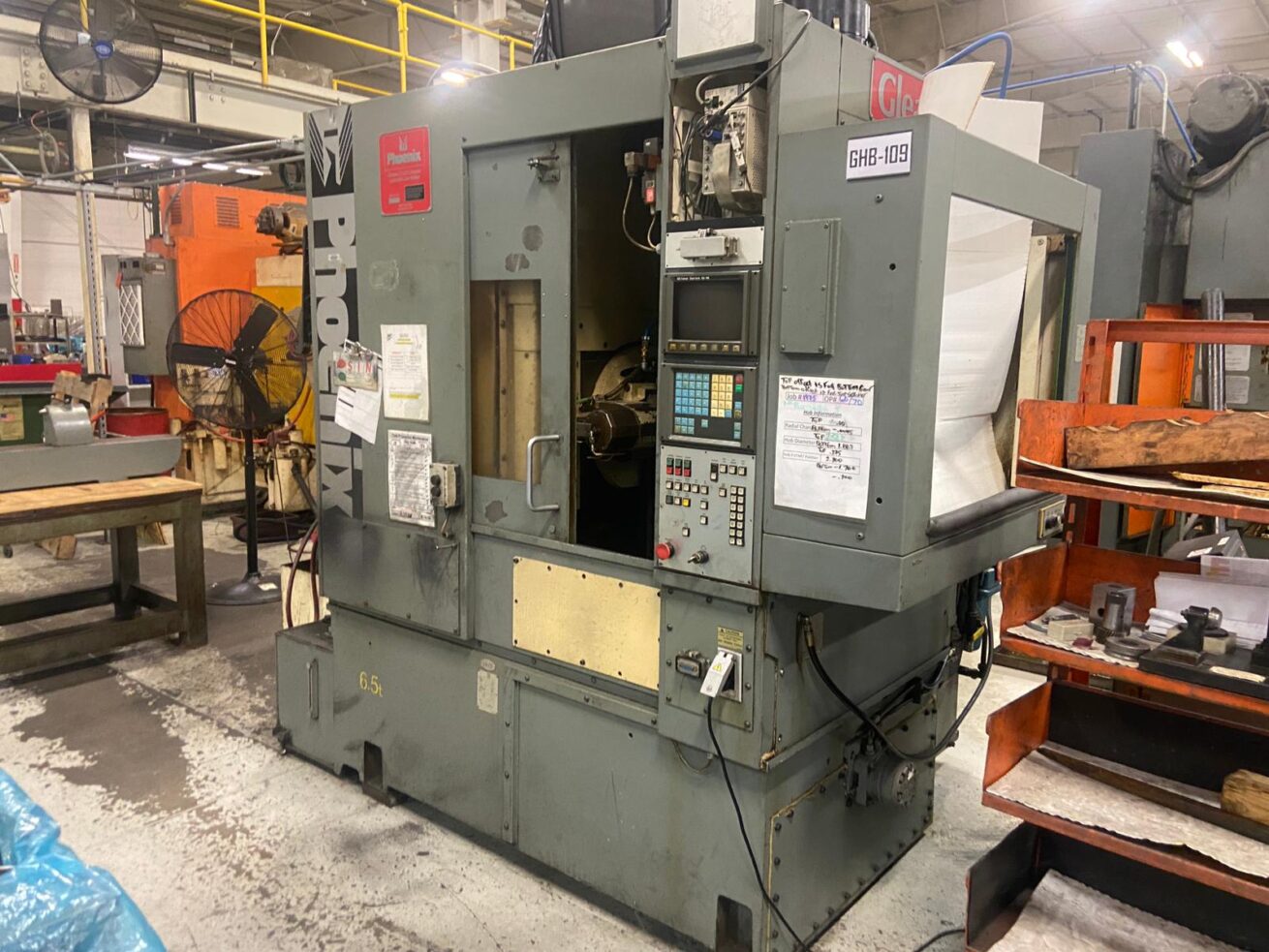 ak machines gleason 125gh cnc gear hobbing