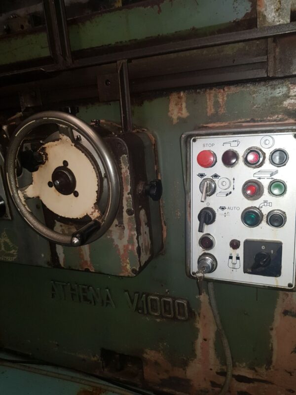 ak machines athena v1000 surface grinding