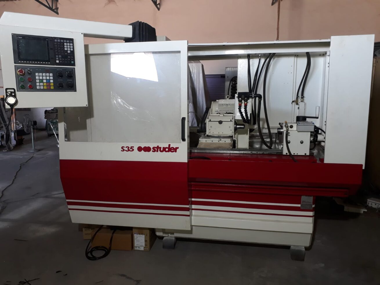 ak machines studer s35 cnc cylindrical grinder