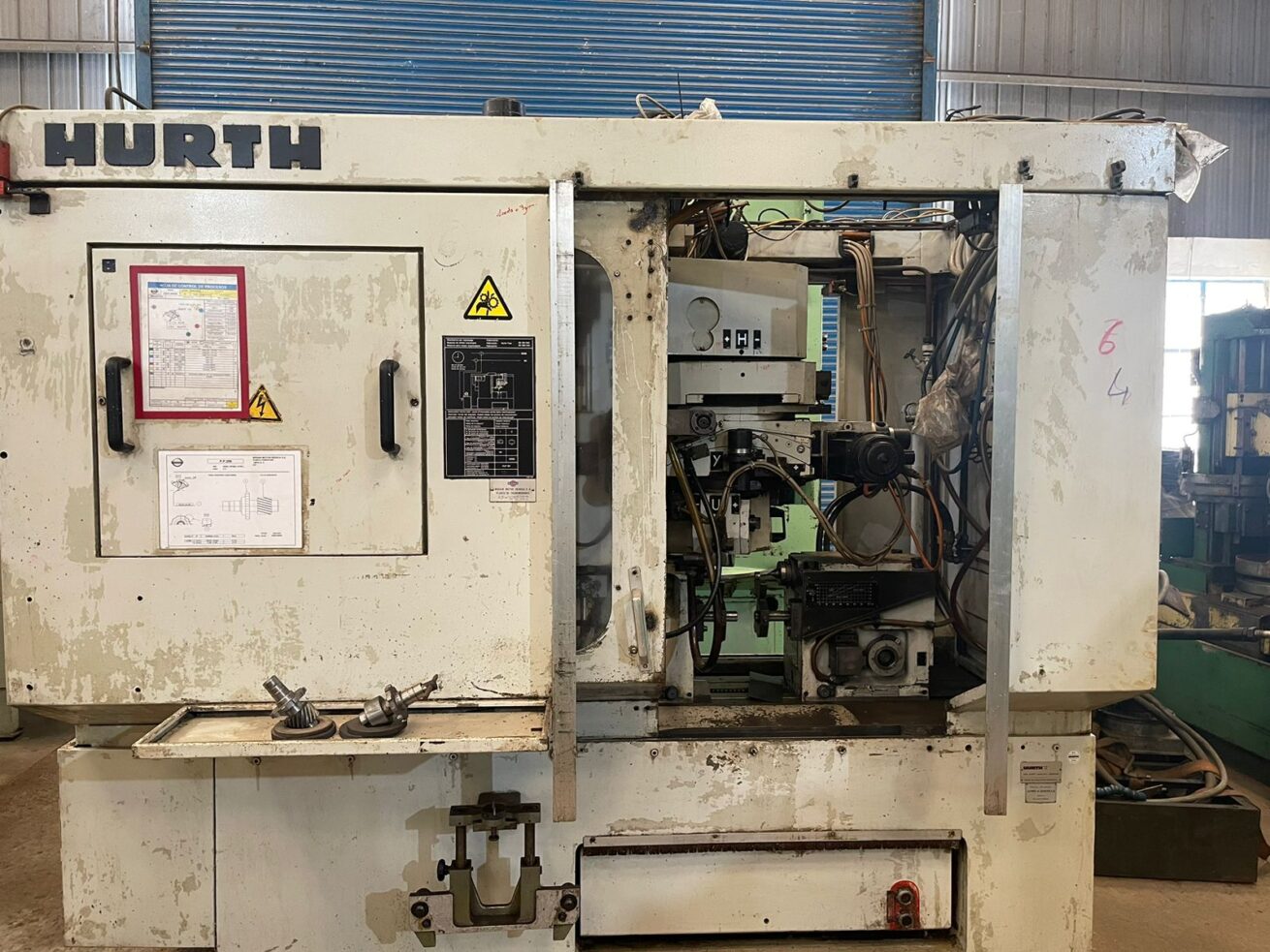 ak machines hurth zs 350 cnc gear shaving