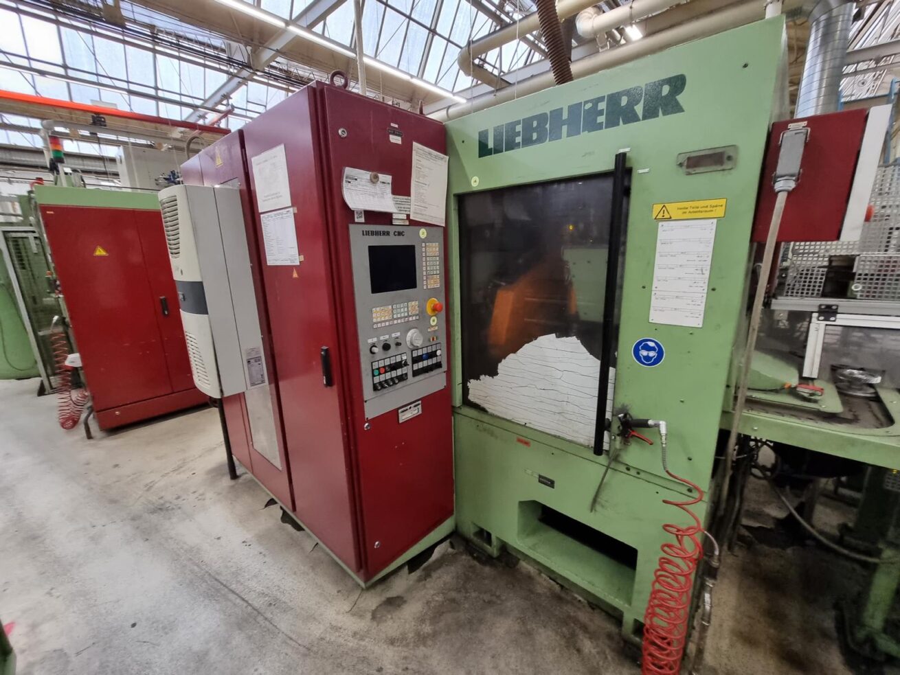 ak machines lc 122 cnc gear hobbing