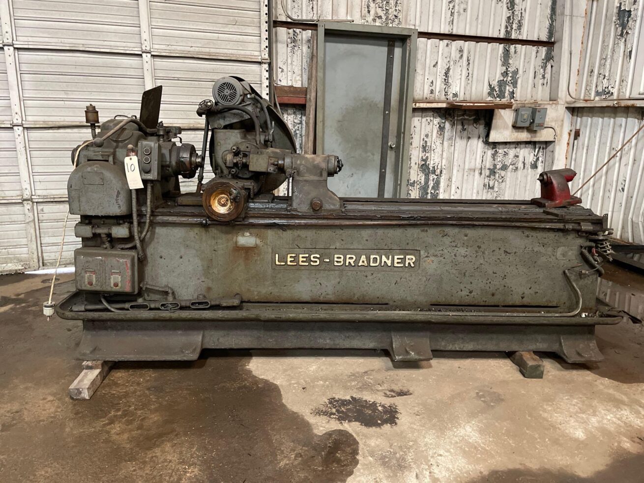 ak machines lees bradner ht 12x54 thread milling machine