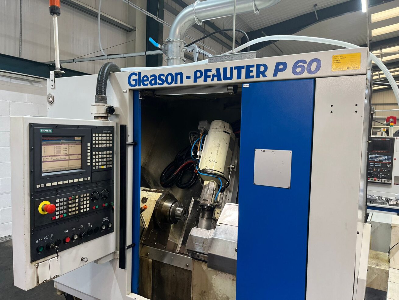 ak machines gleason pfauter p60 cnc gear hobbing