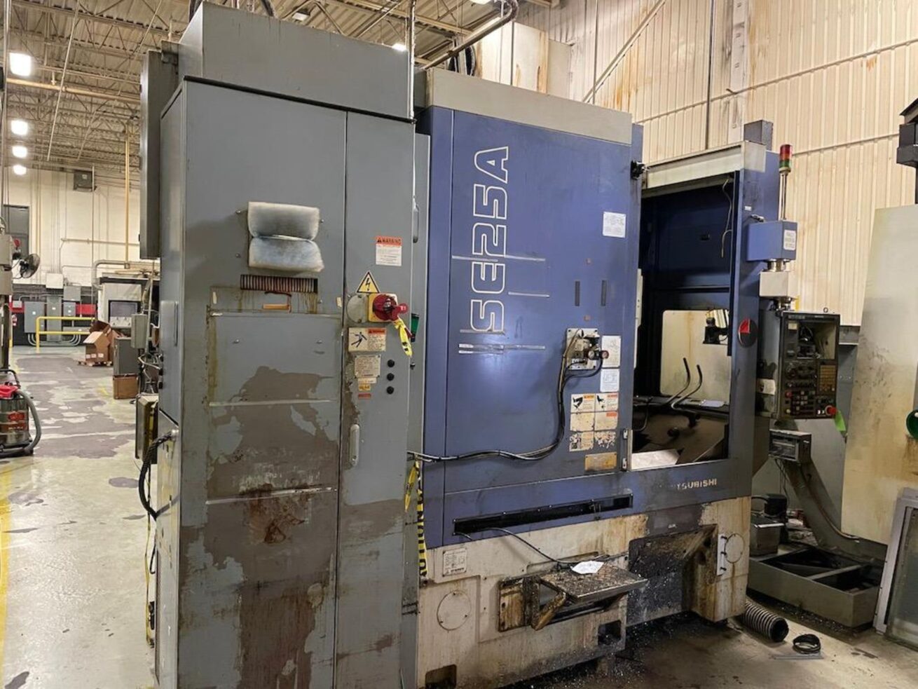 ak machines mitsubishi se25a cnc gear shaper