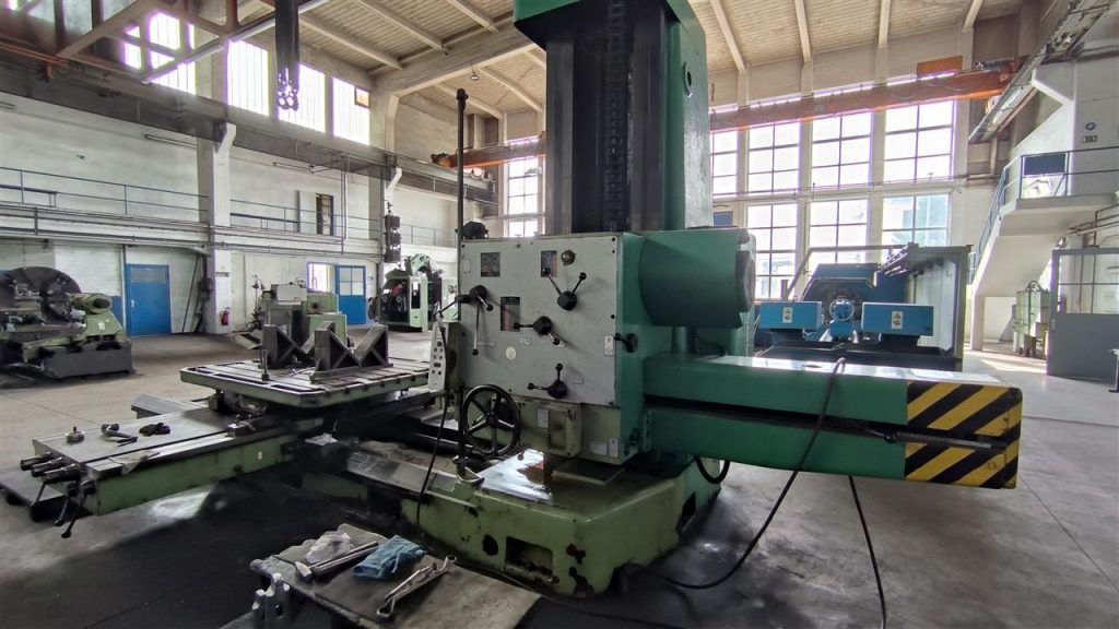 Table Type Boring Milling Machine WMW UNION BFT 125/1 - A.K. Machine ...