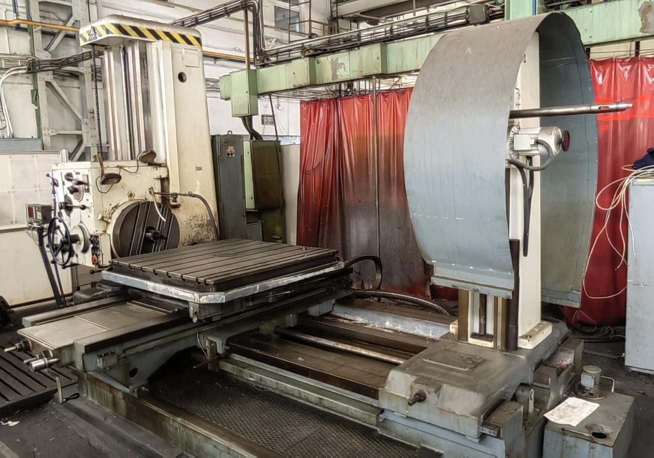 ak machines tos w100a horizontal boring