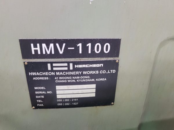 ak machines hmv 1100 high rigidity milling