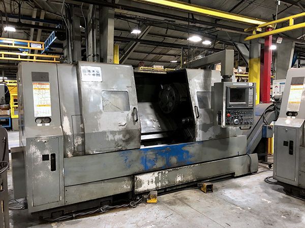 ak machines daewoo puma 400 mb cnc lathe