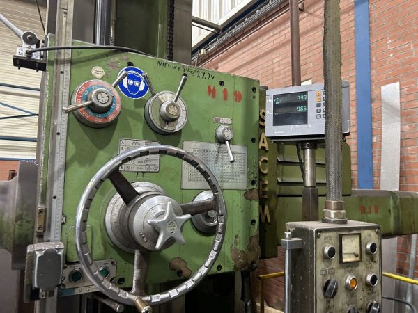 ak machines sacem mst 90 horizontal boring machine