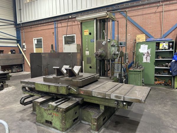 ak machines sacem mst 90 horizontal boring machine