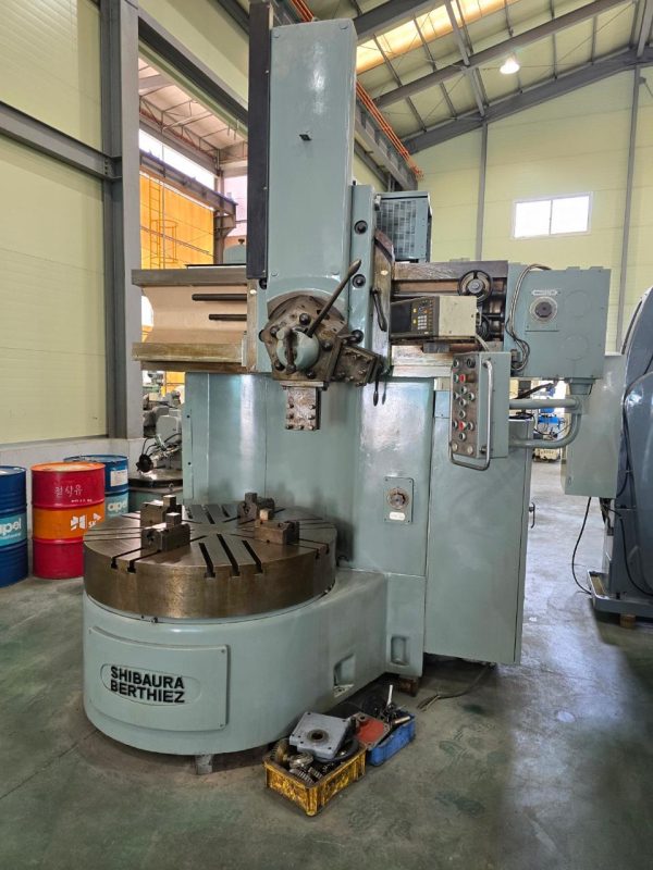 ak machines toshiba tbj 13 vertical turret lathe