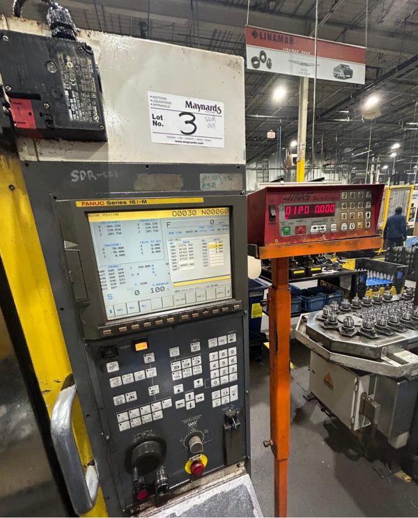 ak machines fanuc a t14ia cnc robodrill drill and tapping center