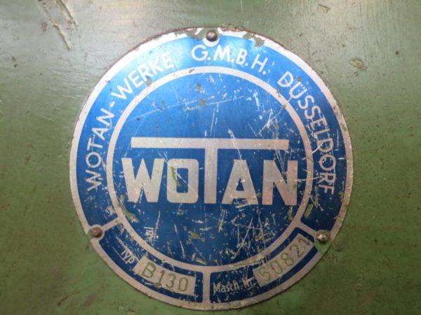 ak machines wotan b 130 boring machine