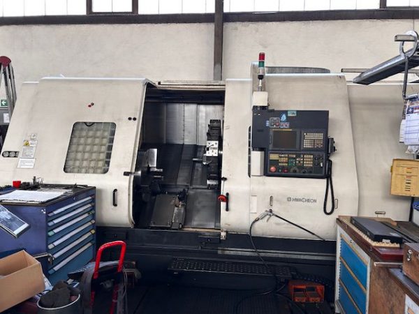 ak machines hwacheon hi tech 700 cnc horizontal lathe
