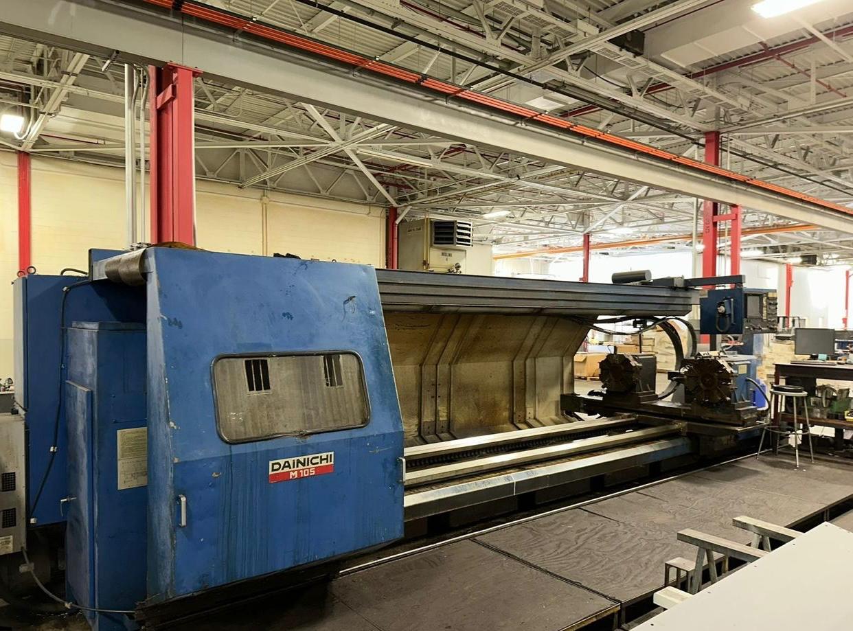 ak machines dainichi m105 cnc lathe machine