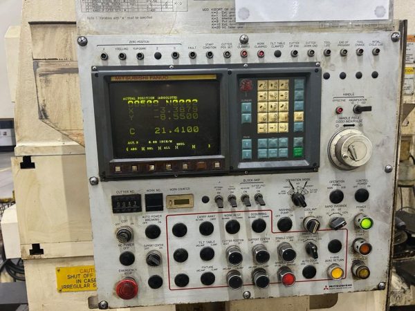 ak machines mitsubishi sc 25 cnc gear shaper