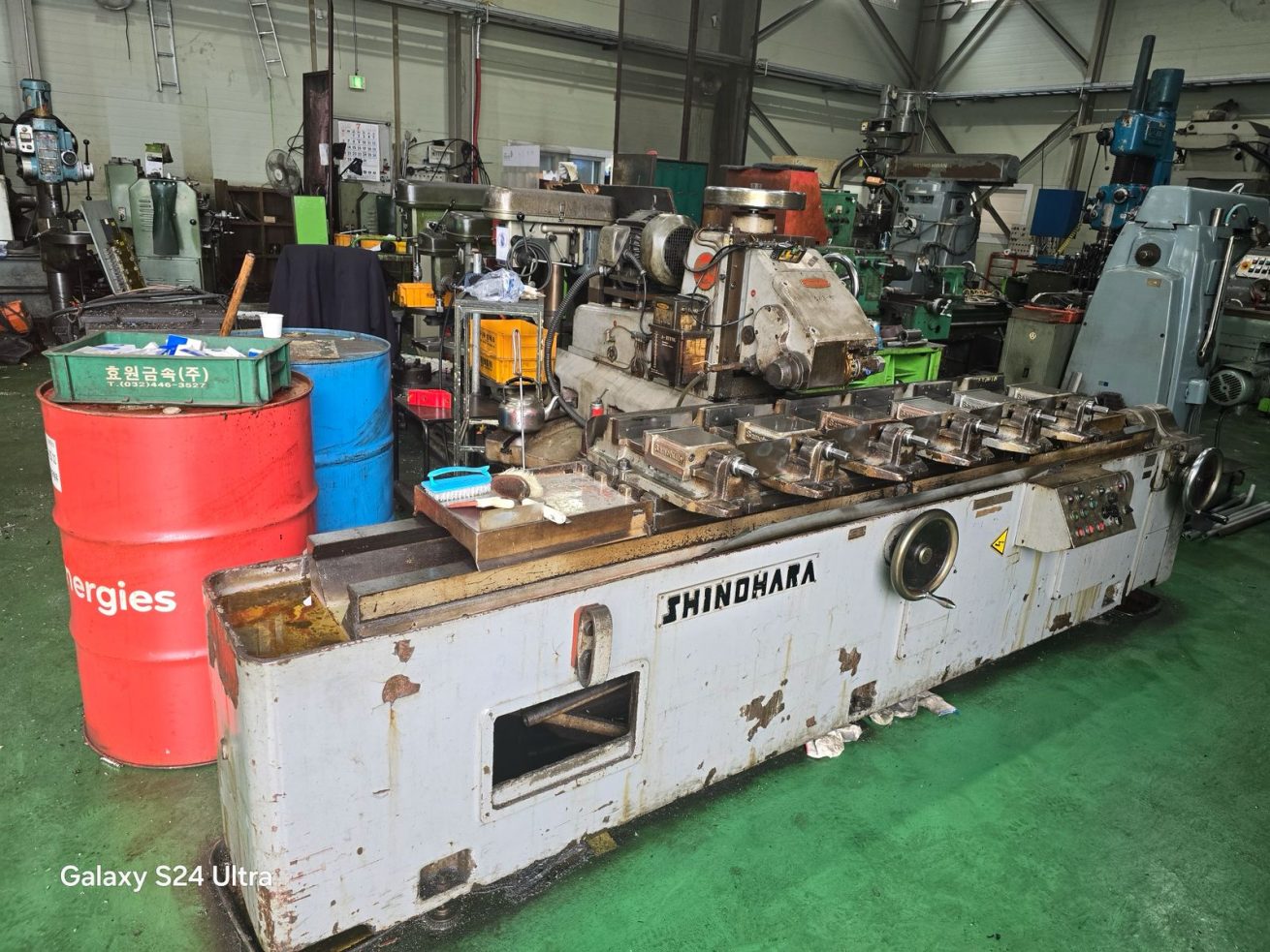 ak machines shinohara sr ii 1500 rack cutting machine