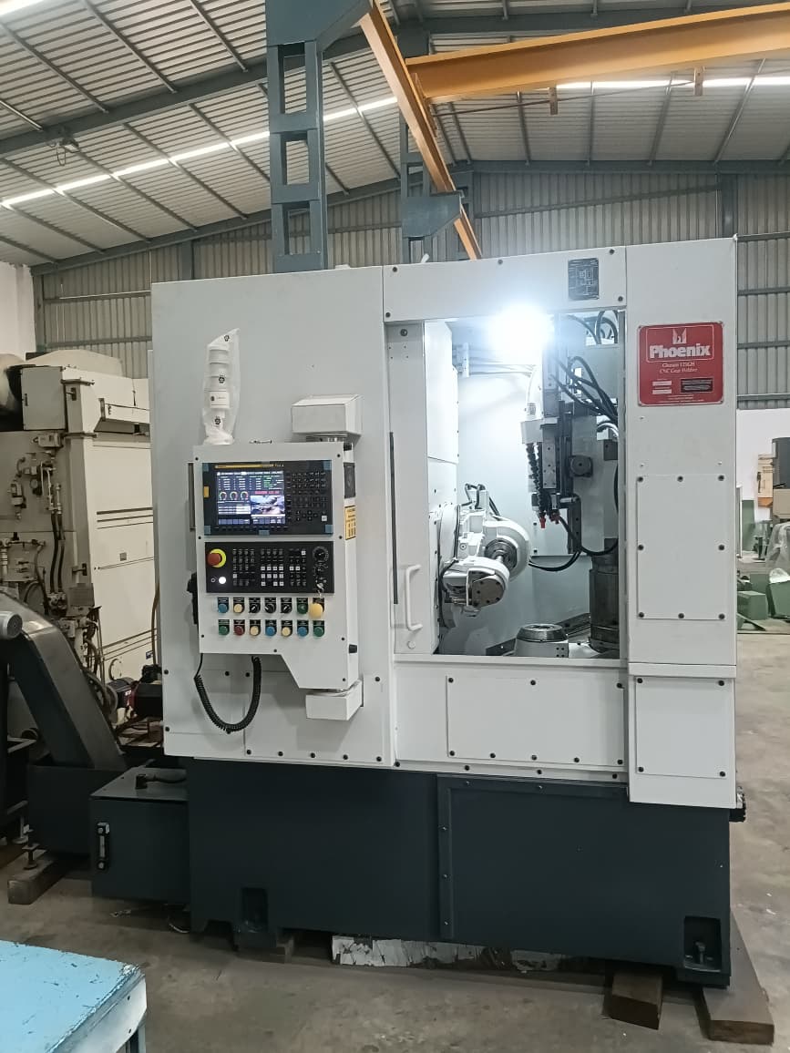 ak machines gleason 125gh cnc gear hobber