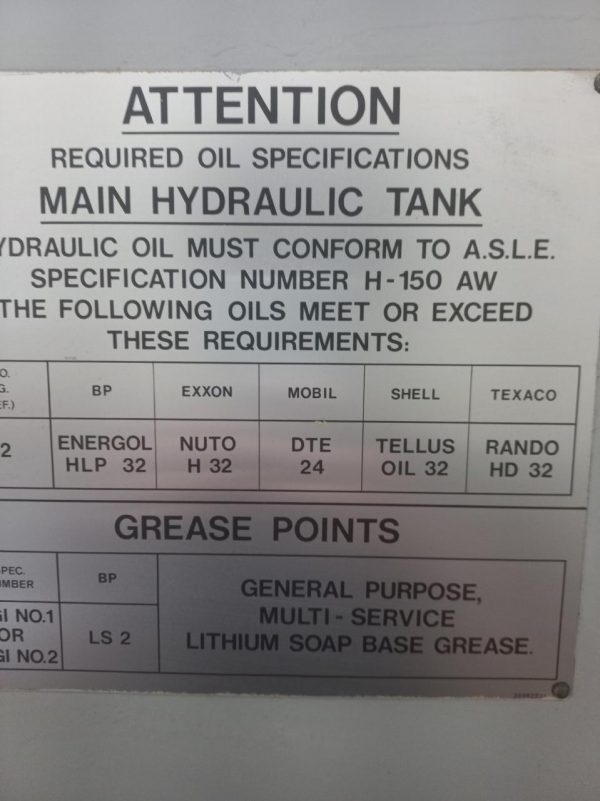 ak machines gleason 511 hypoid gear tester