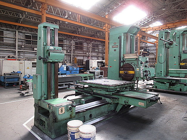 ak machines union bft 100 iv horizontal boring