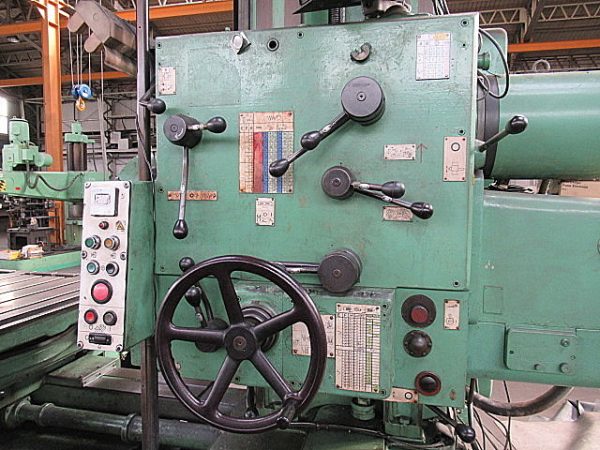 ak machines union bft 100 iv horizontal boring