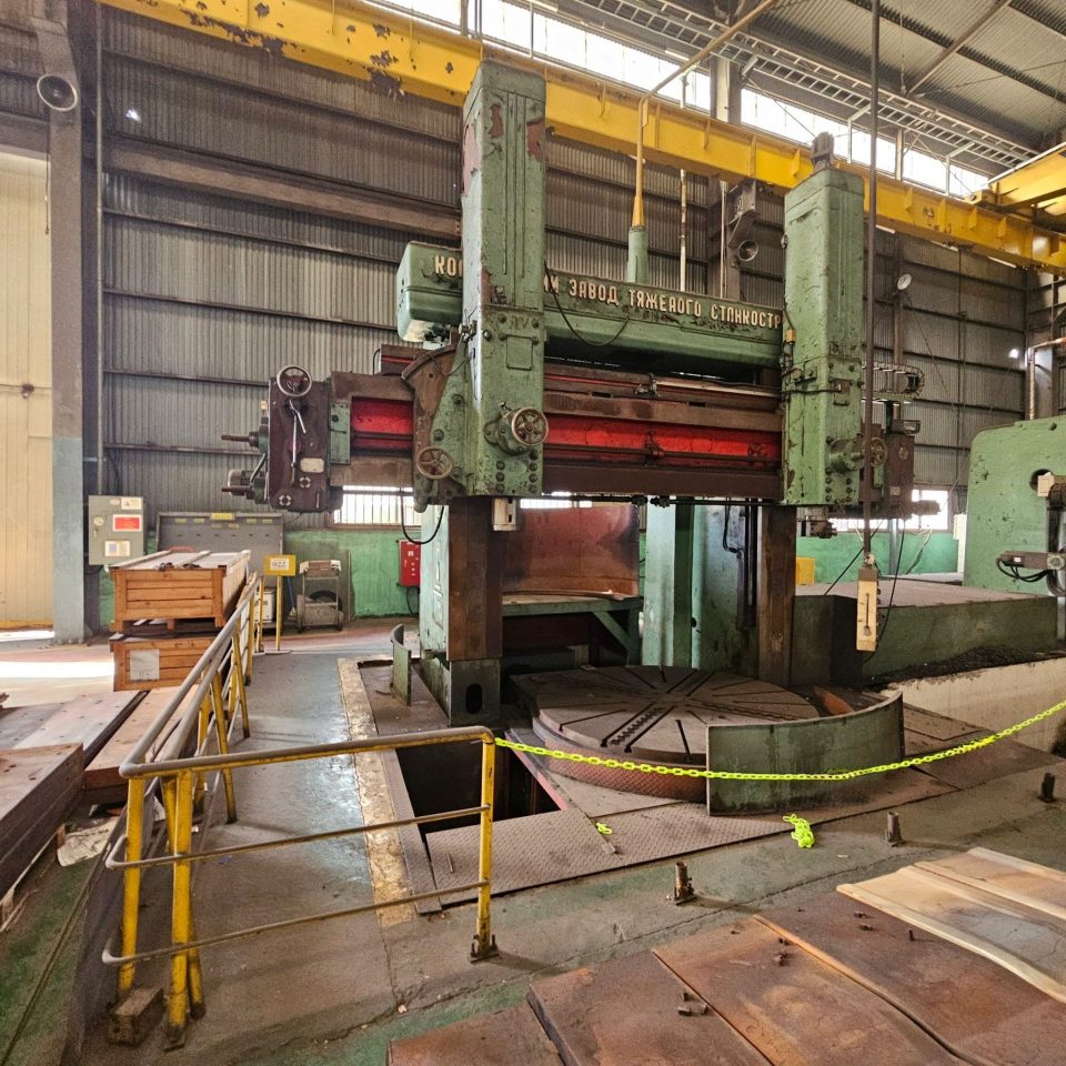 ak machines sedin 1525 vertical turret lathe