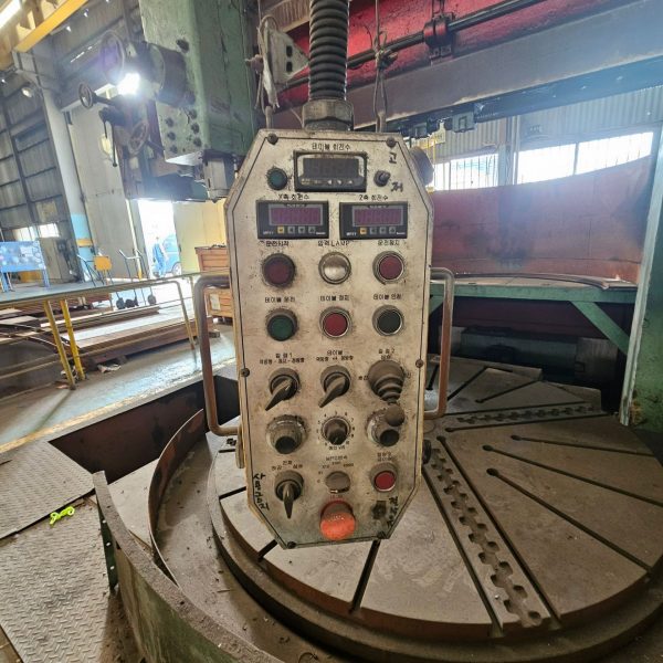 ak machines sedin 1525 vertical turret lathe