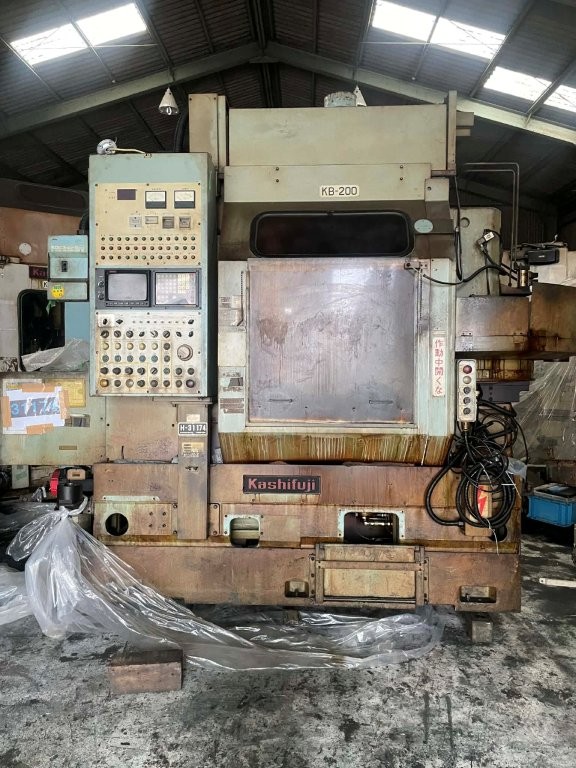 ak machines kashifuji kb200 cnc gear hobber