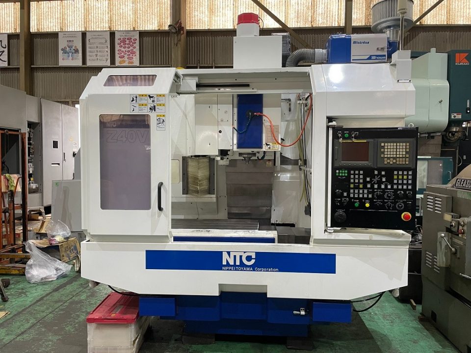 ak machines ntc z40vwp cnc vertical machining center