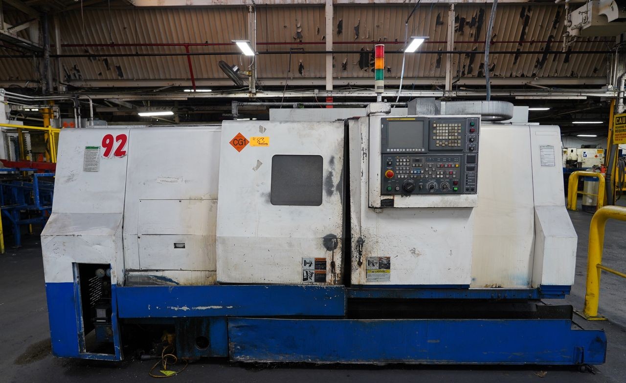 ak machines samsung sl 25 bmc 1000 cnc turning center