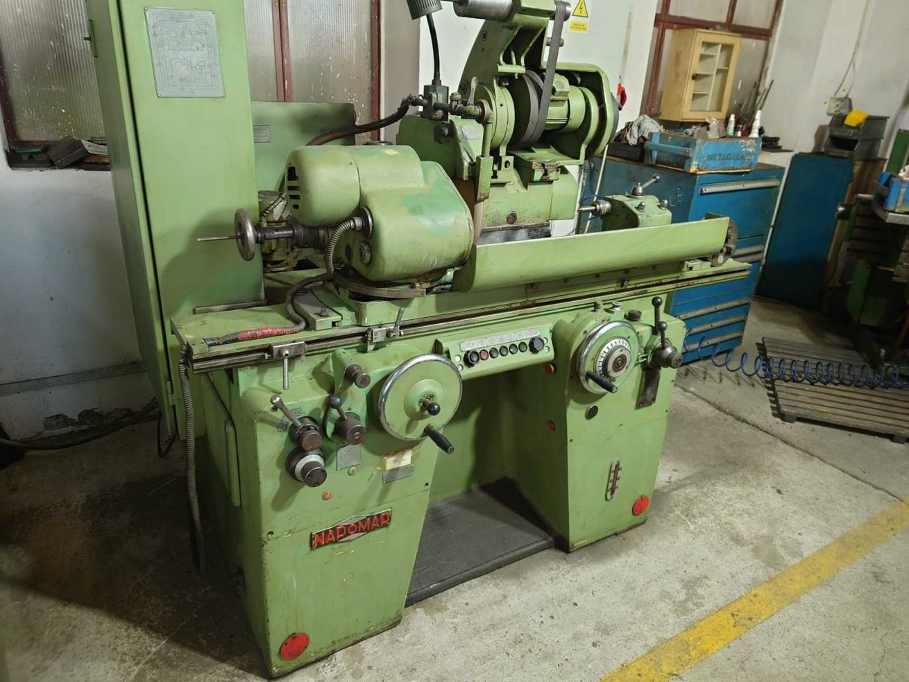 ak machines titan ru 100 universal cylindrical grinder