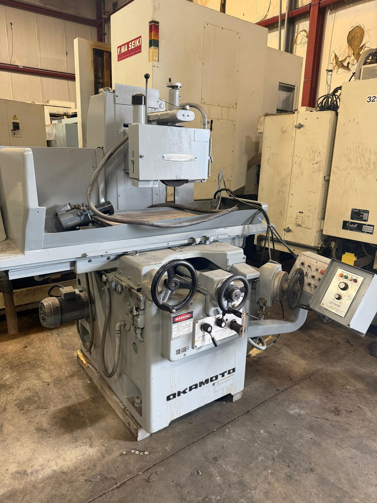 AK_Machines_Accugar_124_N_Surface_Grinder (2) Okamoto ACCUGAR-124N