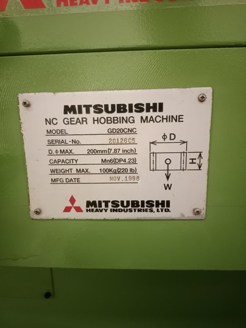 AK_Machines_Mitsubishi_GD_20_CNC_Gear_Hobbing (2) ak machines mitsubishi gd 20 cnc gear hobbing