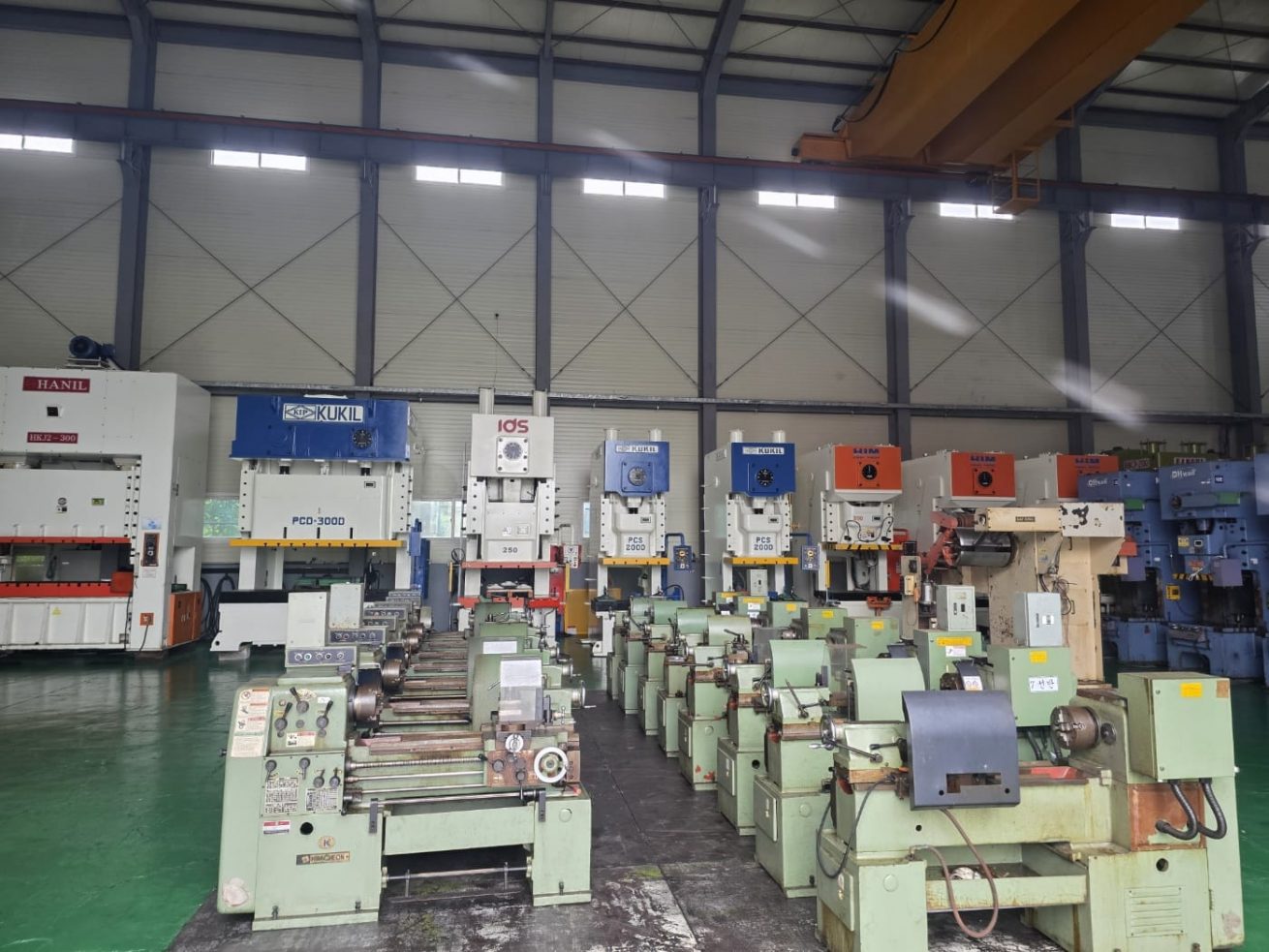 ak machines hwacheon hl 380 750 lathe machine