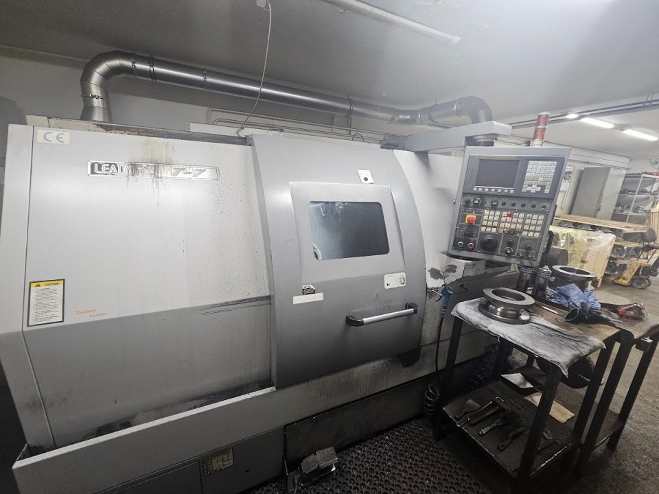 ak machines leadwell t7 slant bed cnc lathe