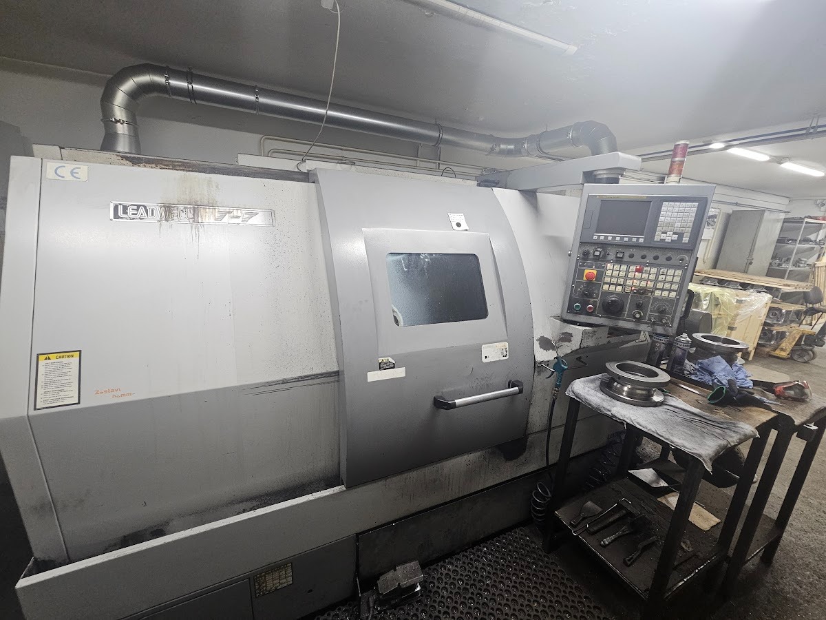 Leadwell Model T-7 2-Axis Slant Bed CNC Lathe