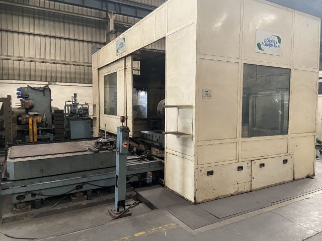 ak machines doris scharmann twin pallet cnc horizontal machining center