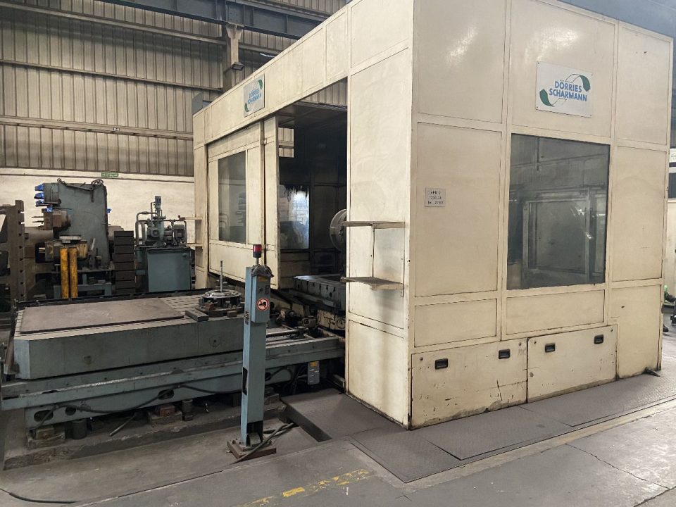 ak machines doris scharmann twin pallet cnc horizontal machining center