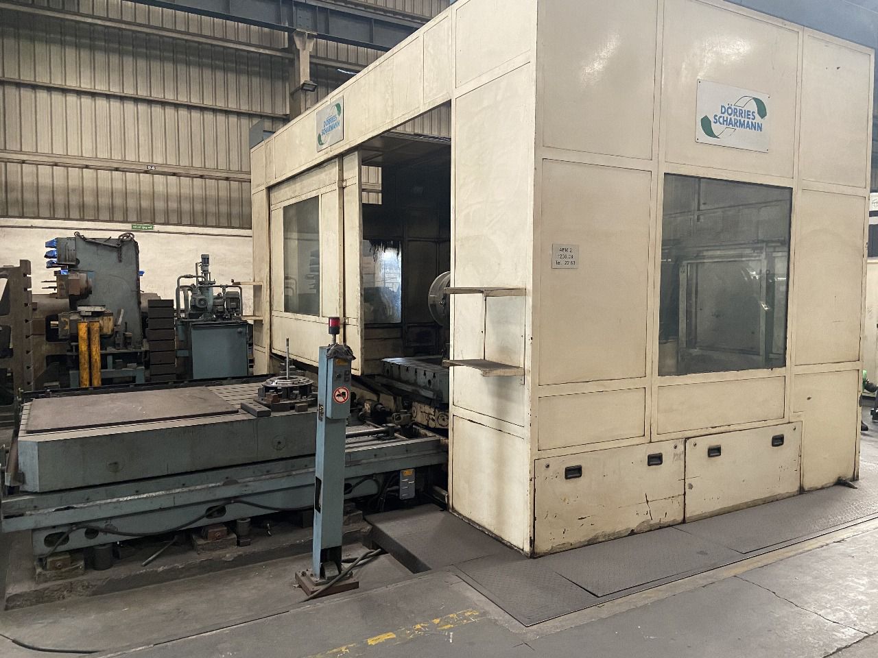 ak machines doris scharmann twin pallet cnc horizontal machining center