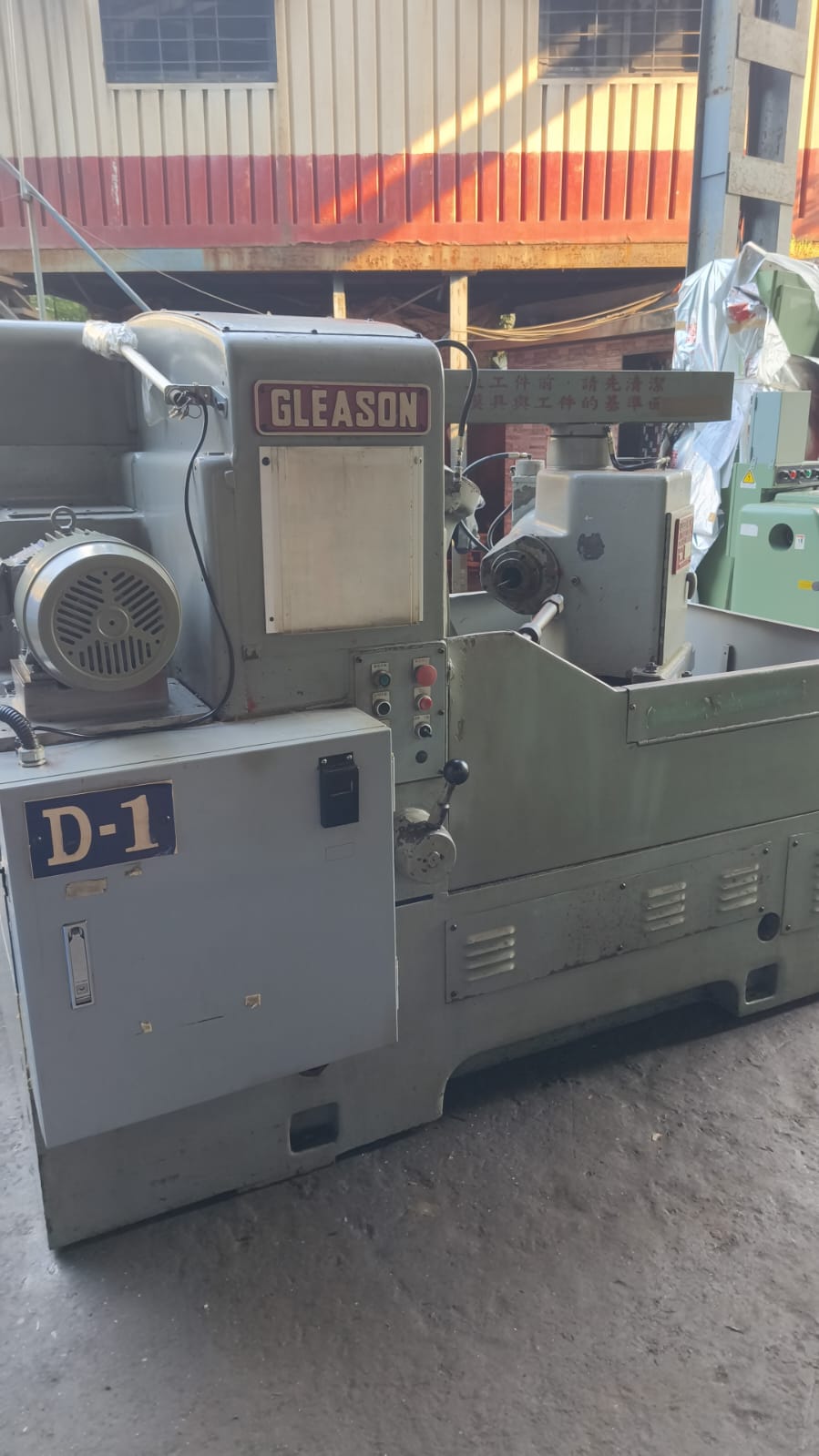 ak machines gleason 104 coniflex bevel generator