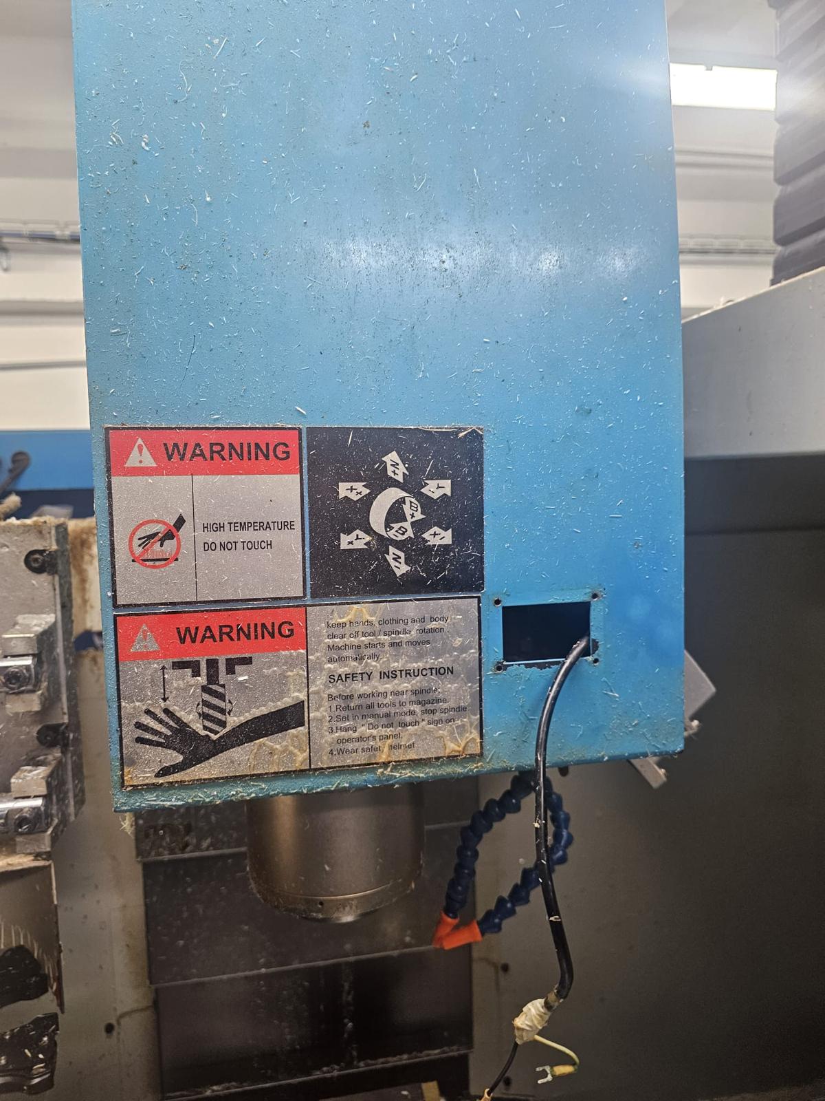 ak machines knuth vector 610 vertical machining center