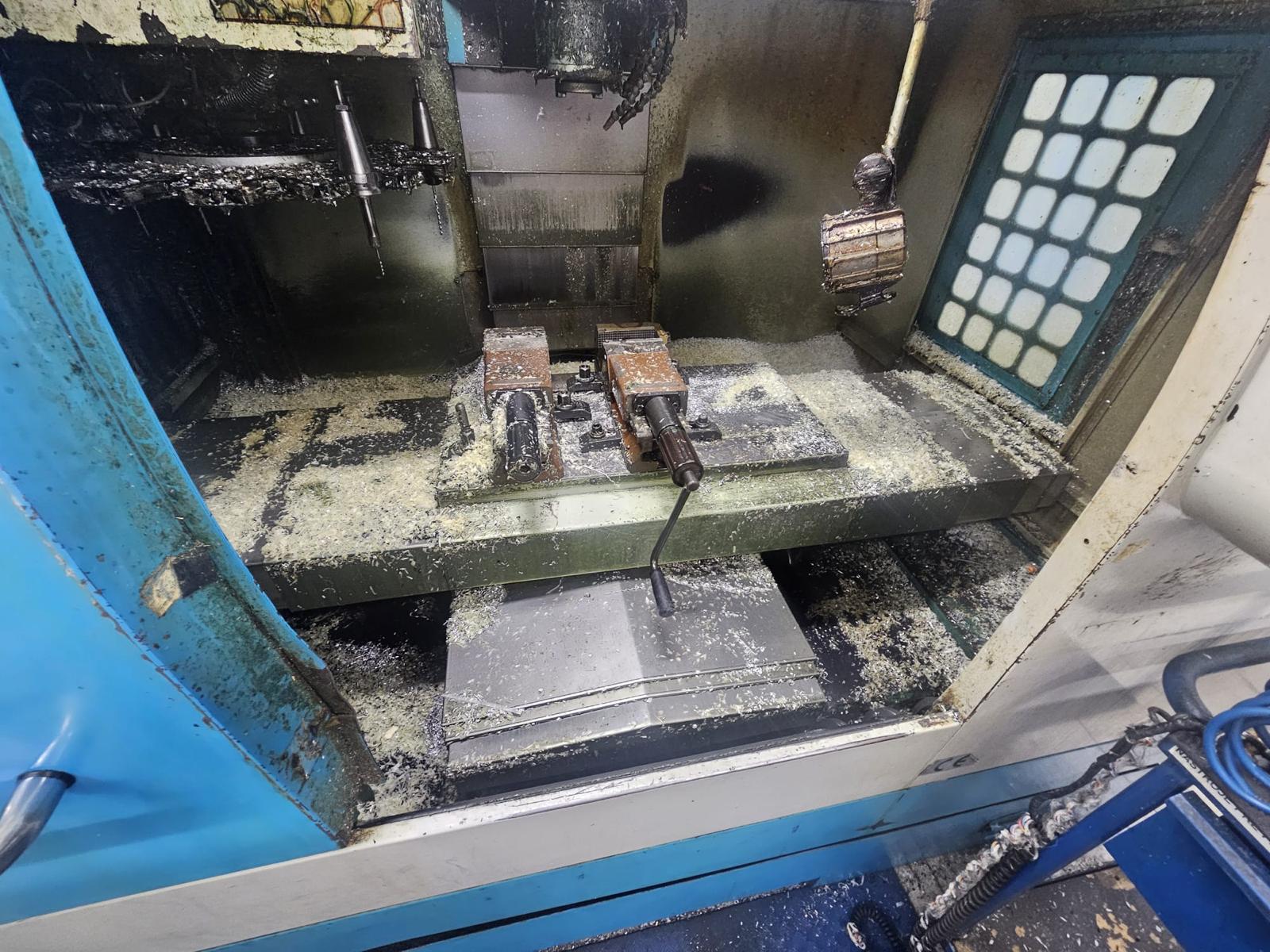 ak machines knuth vector 610 vertical machining center