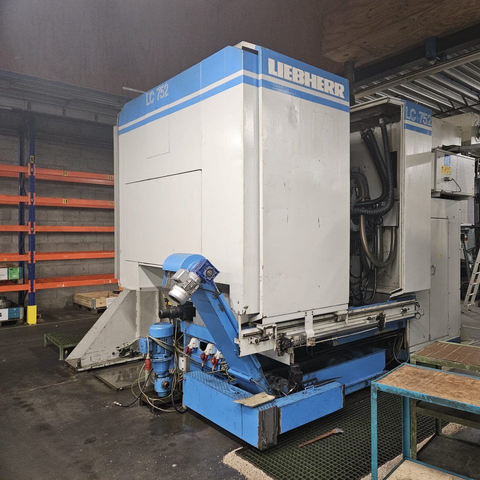 ak machines liebherr lc 752 cnc gear hobber